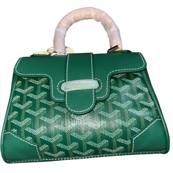 🔥 $150 SALE Green Designer Women's Mini Bag - Picture 4 of 9